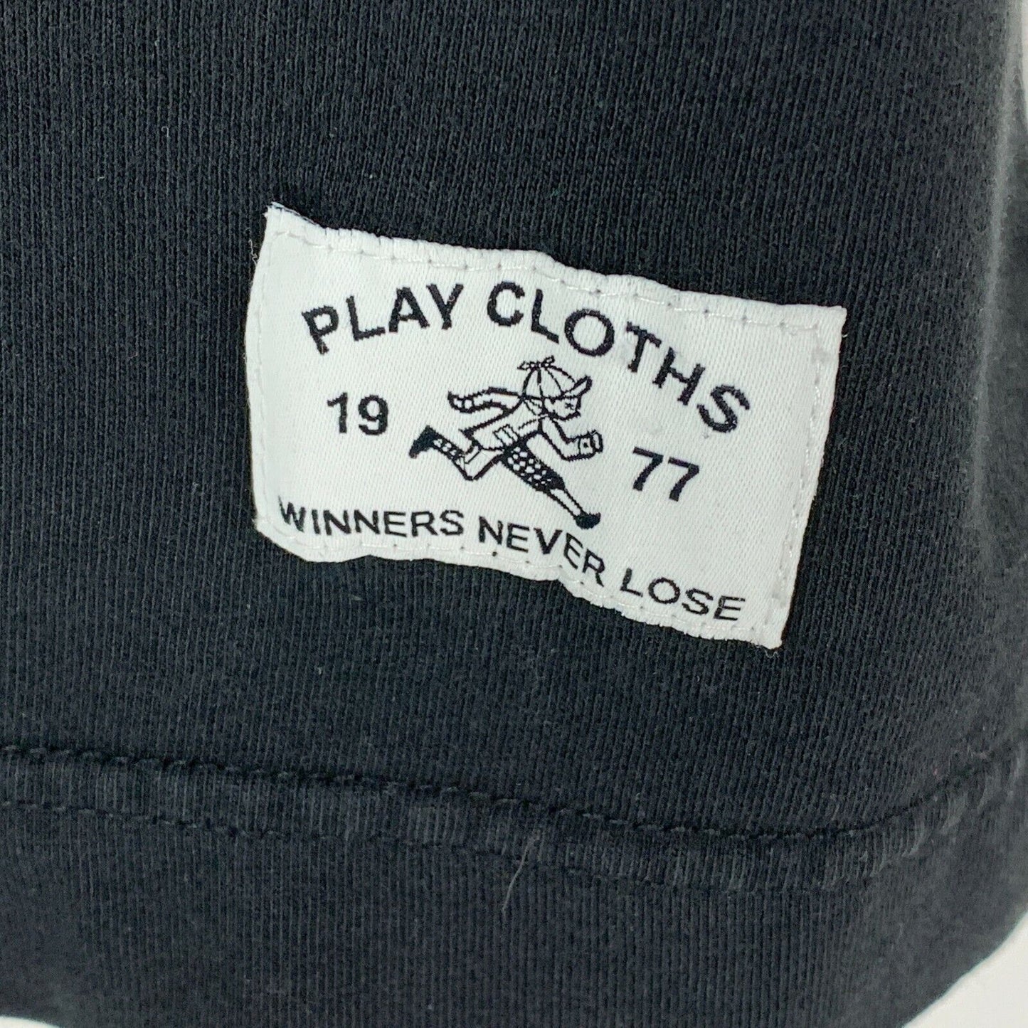 Play Cloths Our Gang 77 T 恤 中号 迷彩 Clipse Rap T 恤 男式 黑色