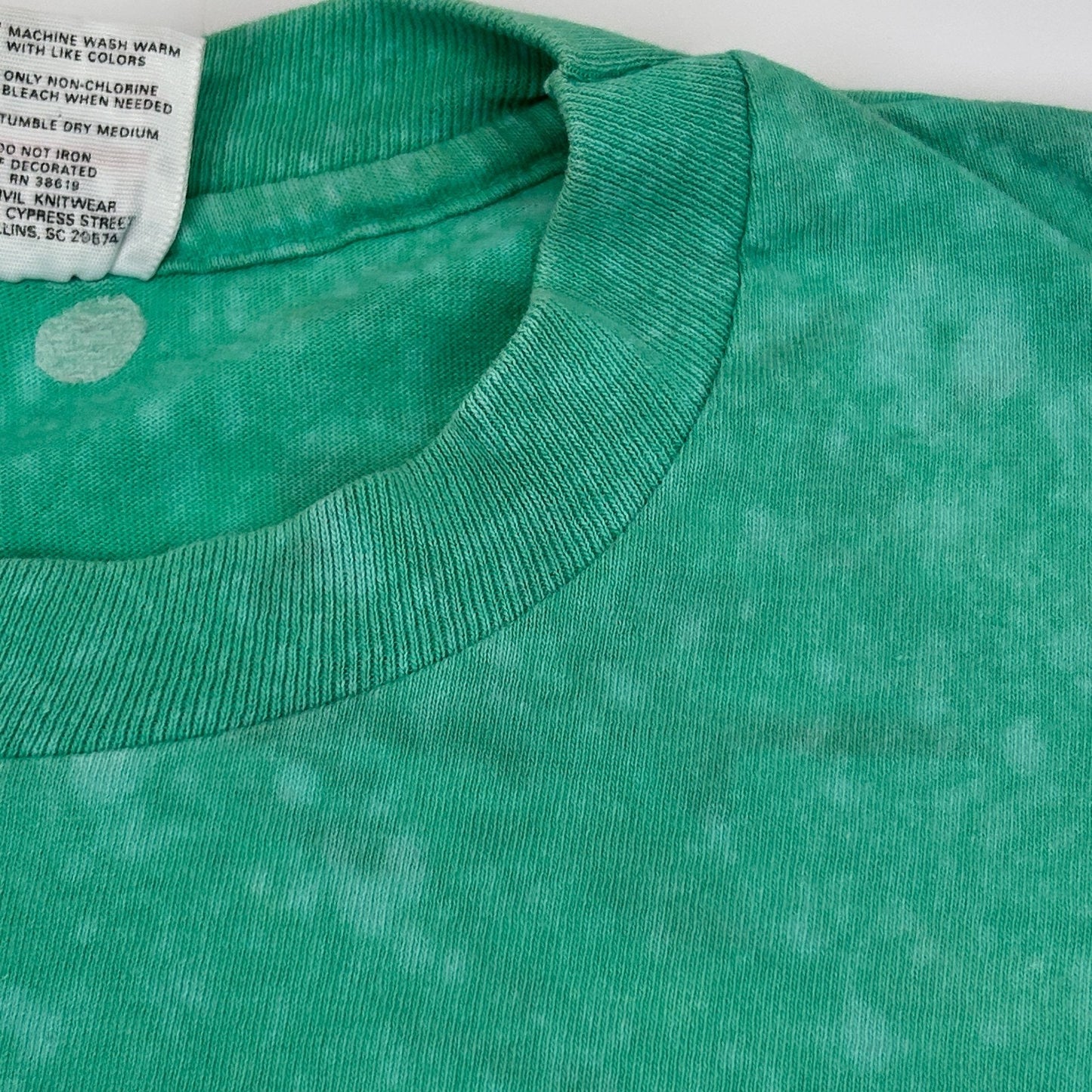 Vintage 90s Sailboat T Shirt Sailing Yachting Nautical Made In USA Green S Small