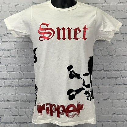Ed Hardy Watches Smet Ripper T Shirt Christian Audigier USA Made White S Small