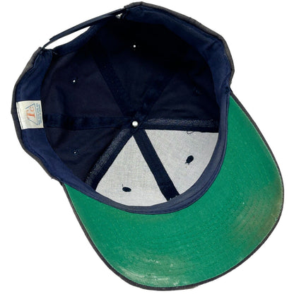 Glacier Northwest Snapback Hat Vintage 90s Ready Mix Concrete Blue Baseball Cap