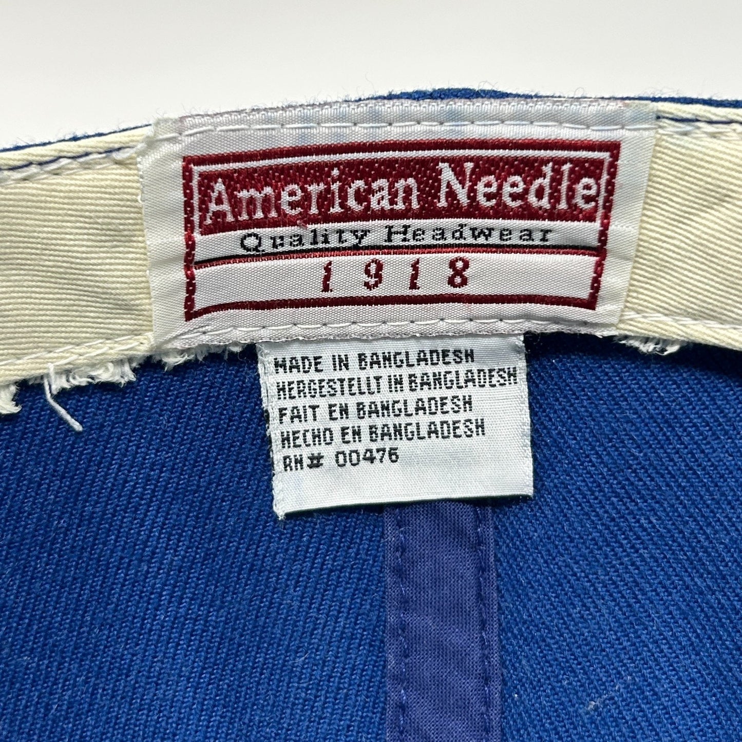 Vintage 90s Dallas Cowboys Hat Baseball Cap Blue NFL American Needle Snapback