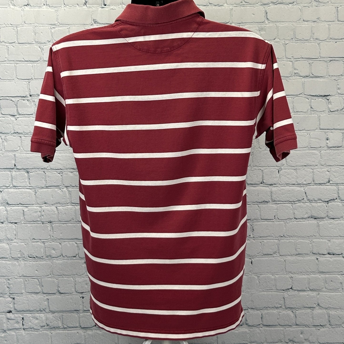 Vintage 90s Arkansas Razorbacks Polo Shirt Red University UArk Hogs M Medium