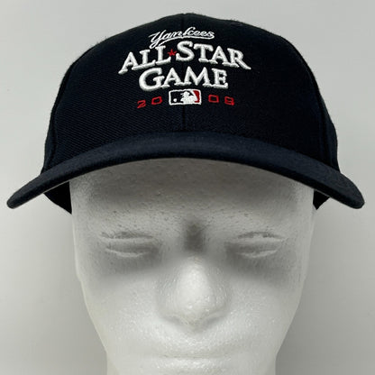 New York NY Yankees 2008 All Star Game Hat Baseball Cap MLB Twins Strapback Blue