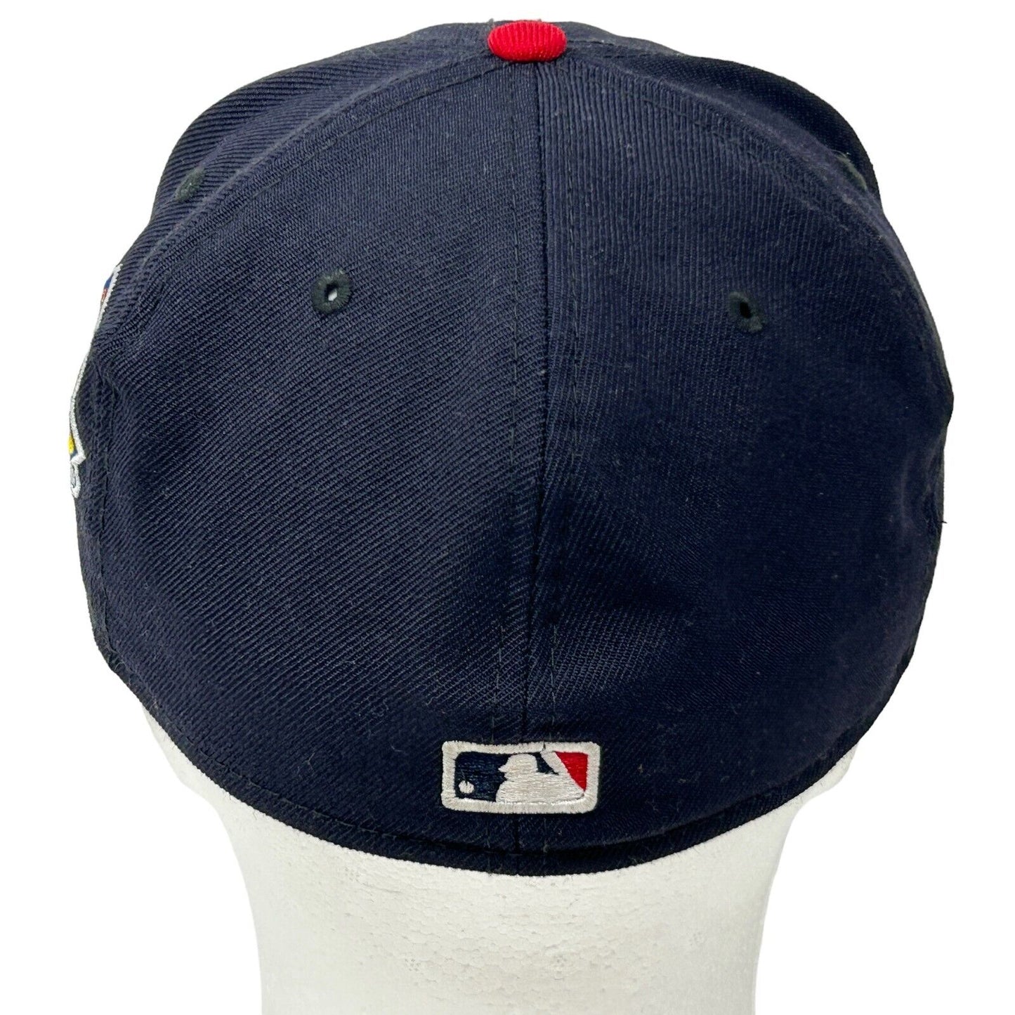 Atlanta Braves 1999 World Series Hat Vintage 90s Blue New Era Baseball Cap 7 1/4