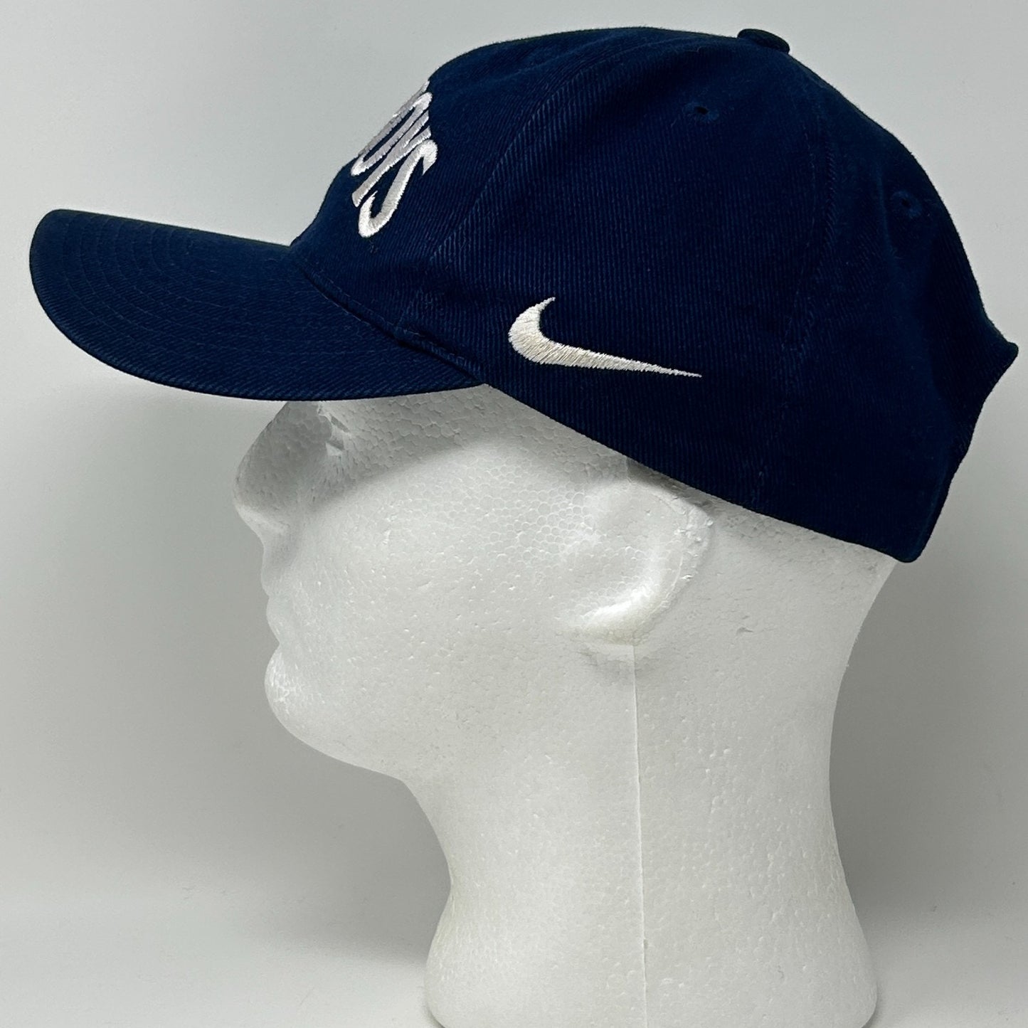 Vintage 90s Nike Dallas Cowboys Hat Cap Blue NFL Pro Line Snapback Swoosh