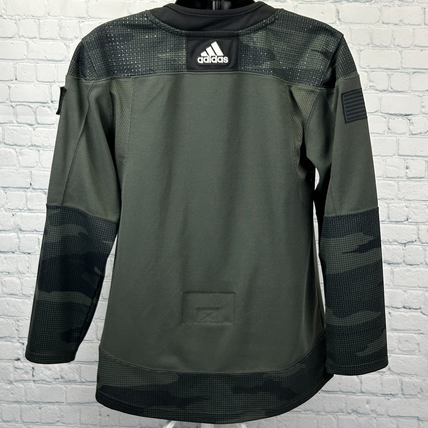 Nashville Predators Military Jersey Adidas I Salute Service NHL Green Mens 42