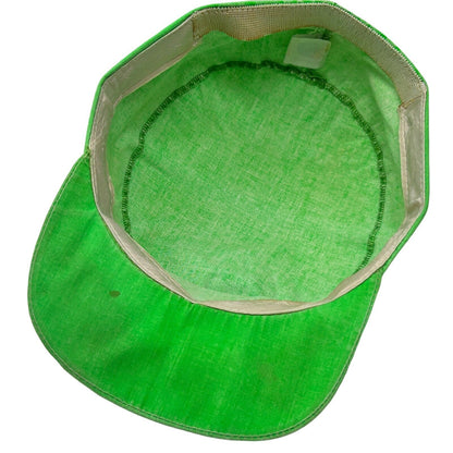TMNT Mutant Power Vintage 80s Military Cadet Hat Green Kepi Army Baseball Cap