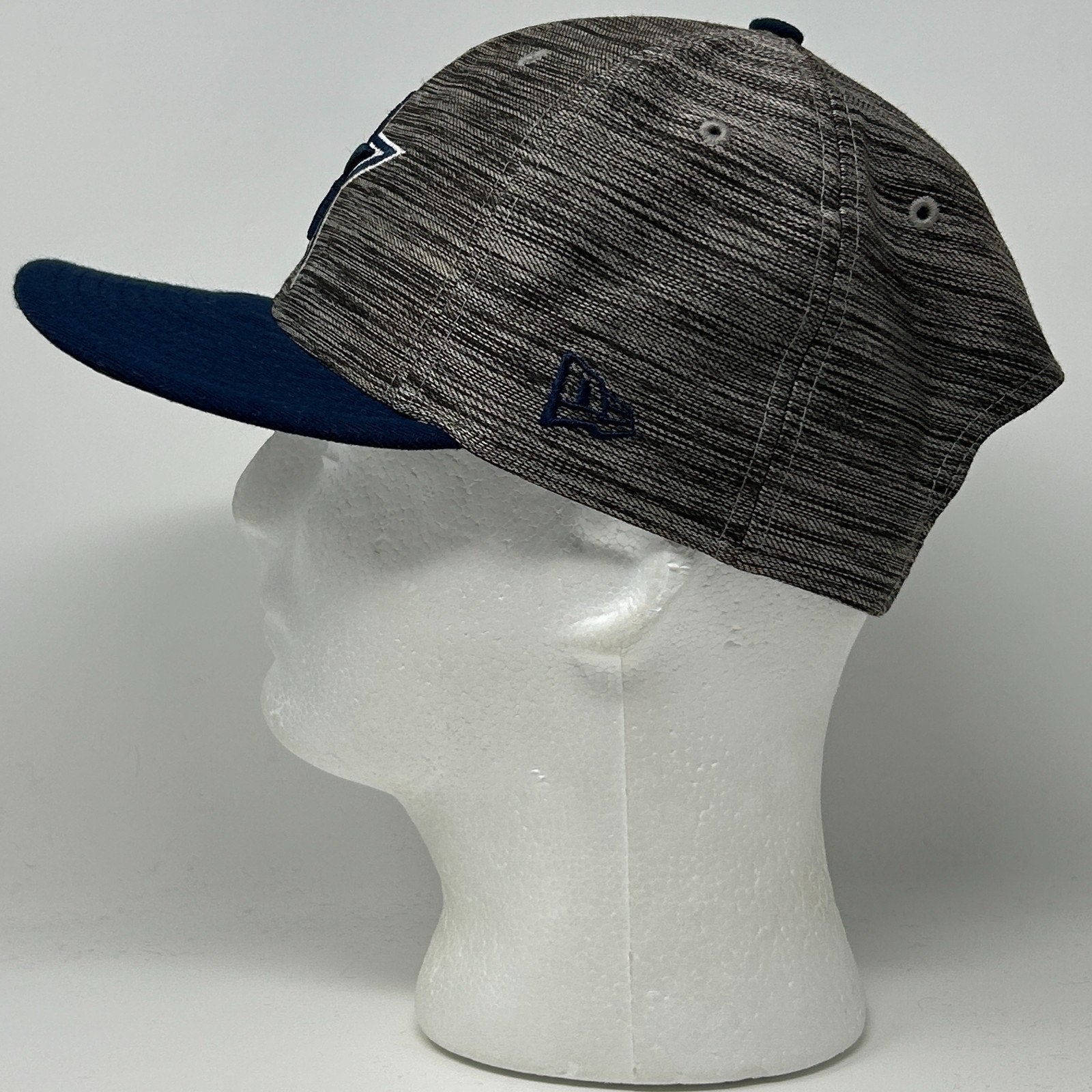 Dallas Cowboys Hat Baseball Cap Heathered Gray NFL New Era 9Fifty Snapback - Neon Vintage
