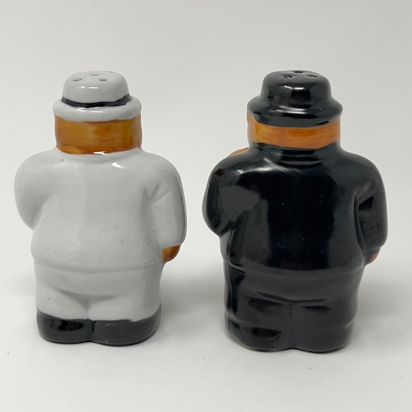 Vintage 90s Joe Camel Cigarettes Salt and Pepper Shakers Black White Promotional