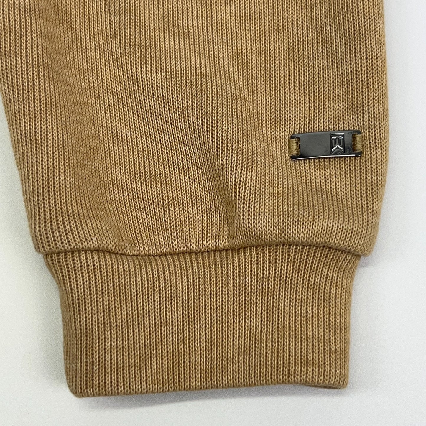 Tiger Woods Collection 1/4 Quarter Zip Sweater Beige Nike Golf Mens XXL 2XL
