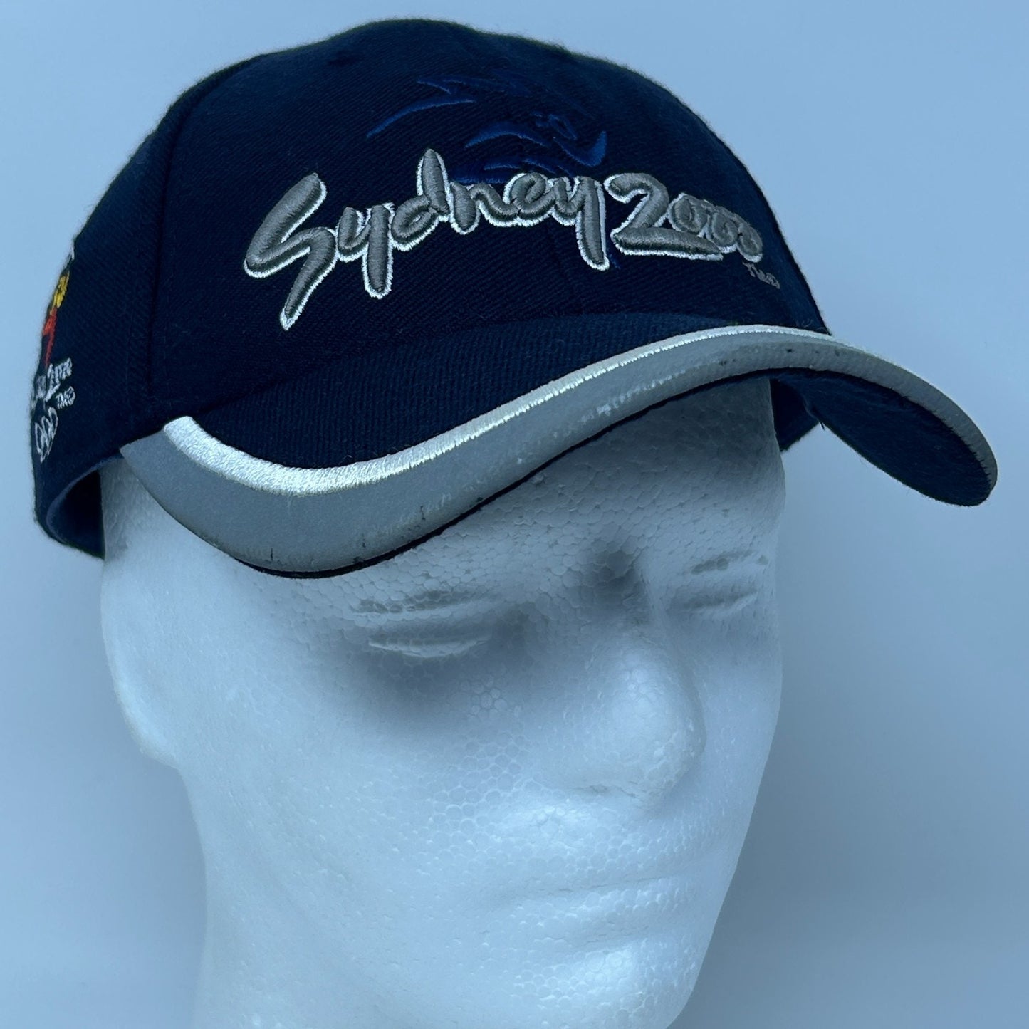 Vintage Sydney 2000 Olympics Hat Baseball Cap Summer Games Strapback Blue