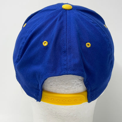 Vintage 90s St Louis Rams Hat Baseball Cap Los Angeles LA NFL Blue Snapback