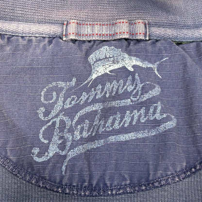 Suéter Tommy Bahama Relax con cremallera de 1/4 de cuarto, talla 2XL, manga larga, para hombre, morado