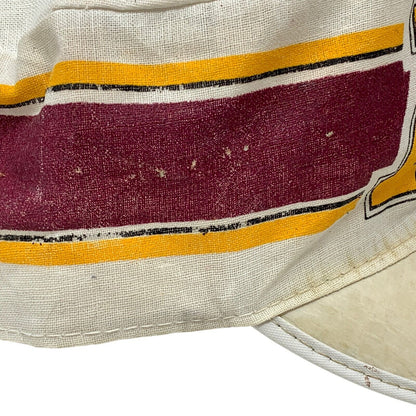 Gorra de béisbol vintage de pintor de los ASU Sun Devils, color blanco de la Universidad de Arizona, 7 3/8