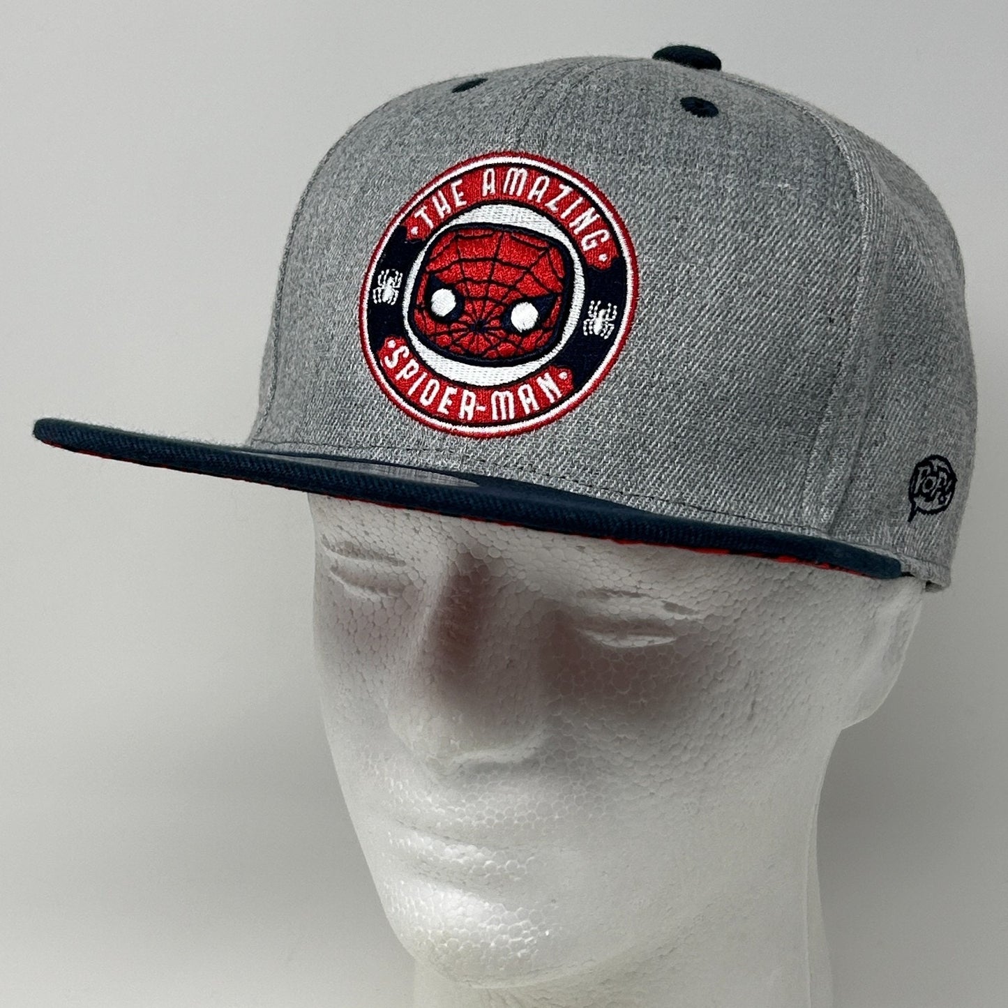 The Amazing Spider Man Funko Pop Hat Baseball Cap Marvel Comics Snapback Gray
