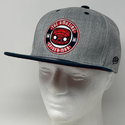 The Amazing Spider Man Funko Pop Hat Baseball Cap Marvel Comics Snapback Gray
