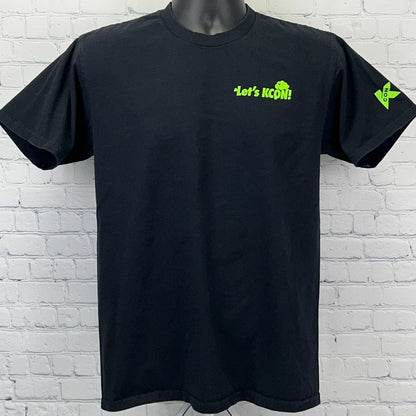 Stray Kids KCON T Shirt M Medium Black Korean K-Pop Boy Band Short Sleeve Tee