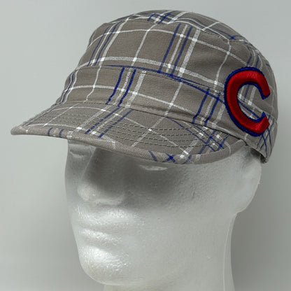Chicago Cubs Womens Army Cadet Hat Baseball Cap MLB 47 Brand Strapback Beige