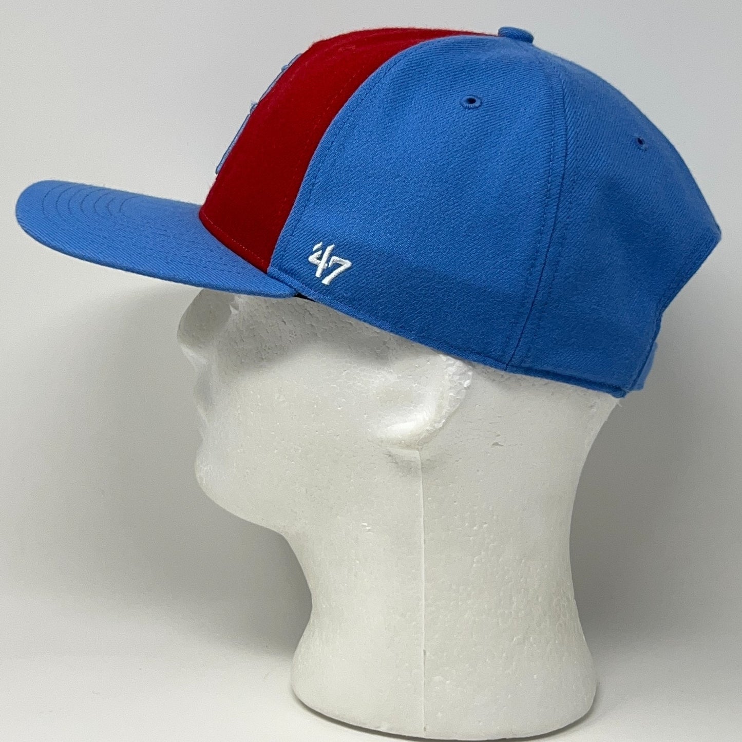 Houston Oilers Hat Baseball Cap 47 Brand Tennessee Titans Texans Snapback Blue