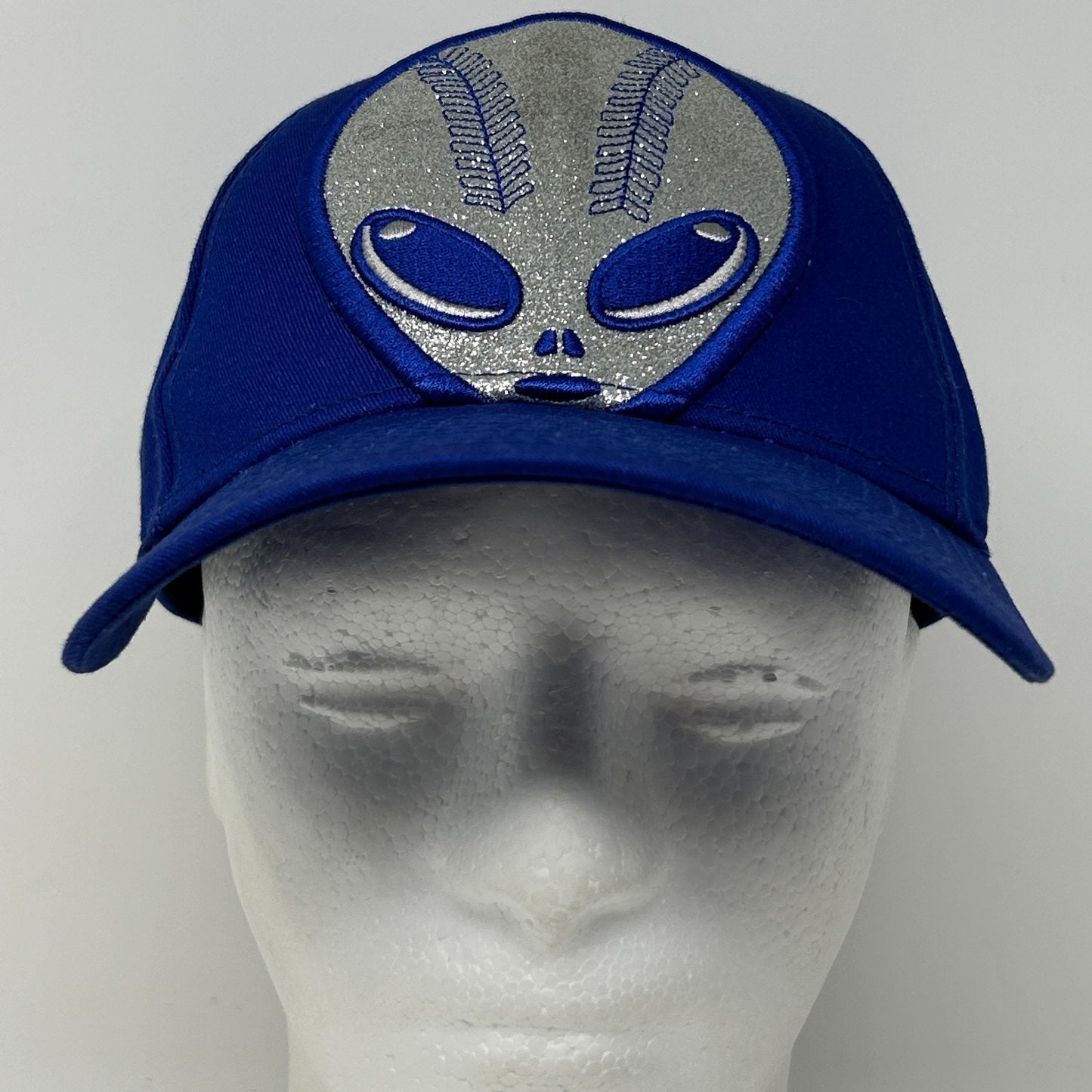 Las Vegas 51s Womens Hat Baseball Cap New Era Alien Aviators Blue Strapback