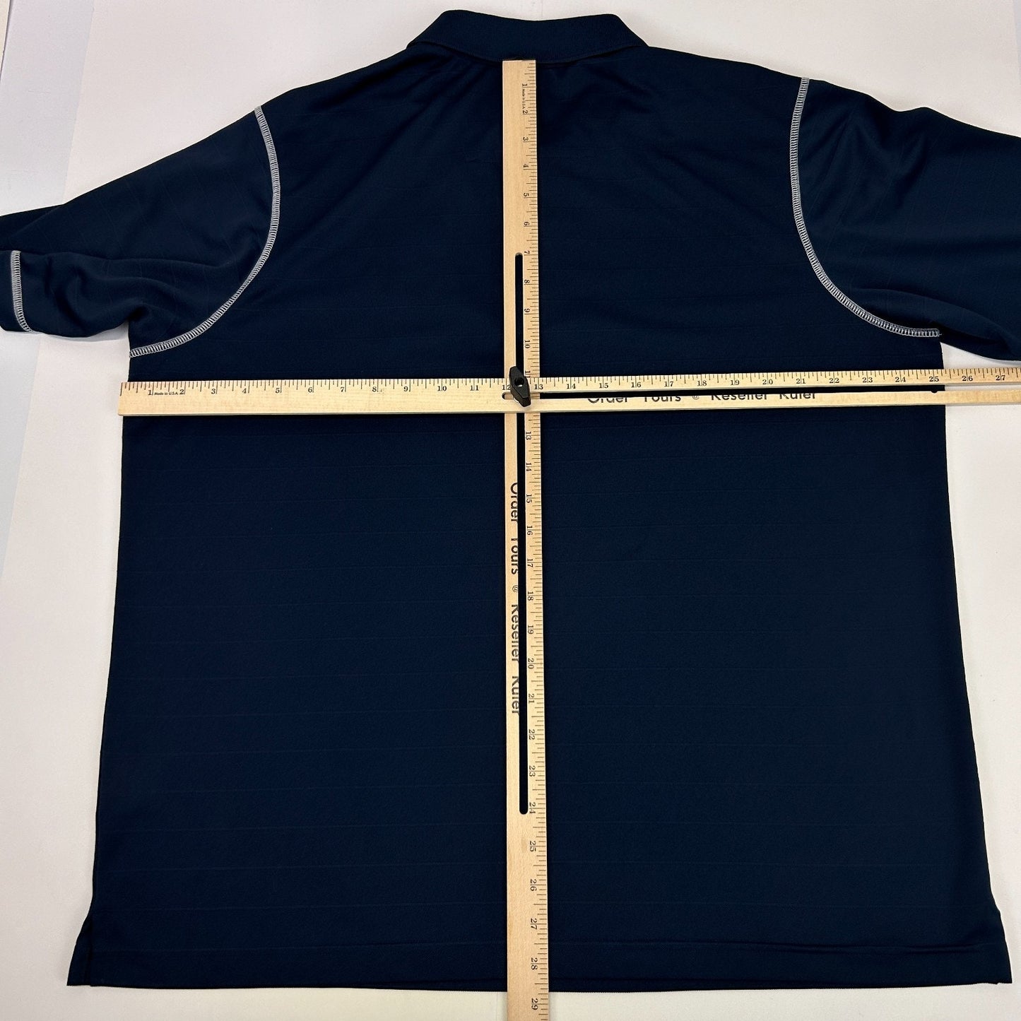 UFC Polo Shirt MMA Mixed Martial Arts Golf Short Sleeve Antigua Blue XL X-Large