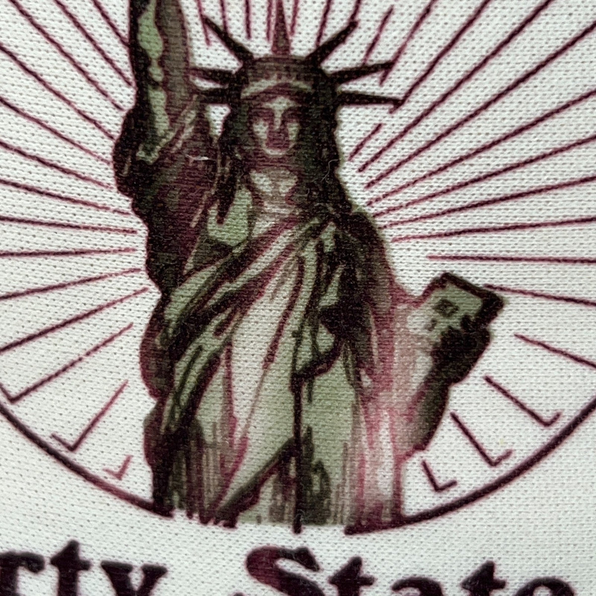 Vintage 1986 Liberty State Park Jersey City NJ Statue of Liberty Trucker Hat Cap
