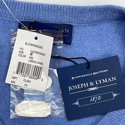 Joseph and Lyman Cashmere Sweater Bloomingdales V Neck Long Sleeve Mens M Medium