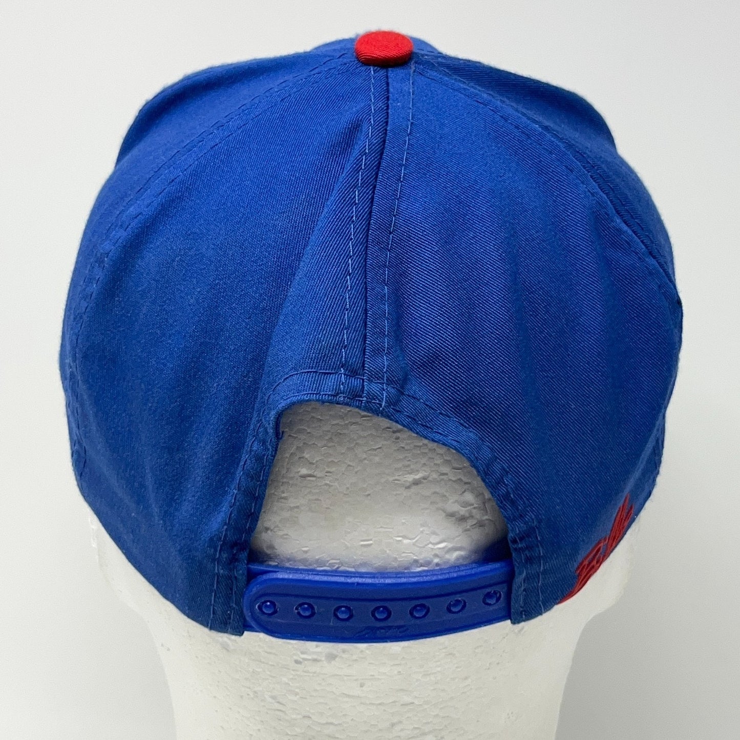 Vintage 90s Buffalo Bills Hat Baseball Cap Team NFL Football AJD Snapback Blue