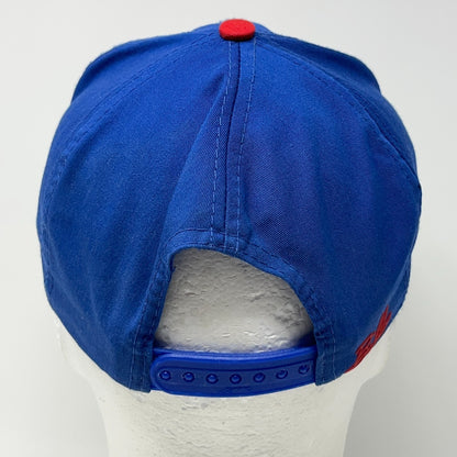 Vintage 90s Buffalo Bills Hat Baseball Cap Team NFL Football AJD Snapback Blue