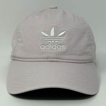 Adidas Trefoil Hat Baseball Cap Pink Logo Strapback 6 Panel
