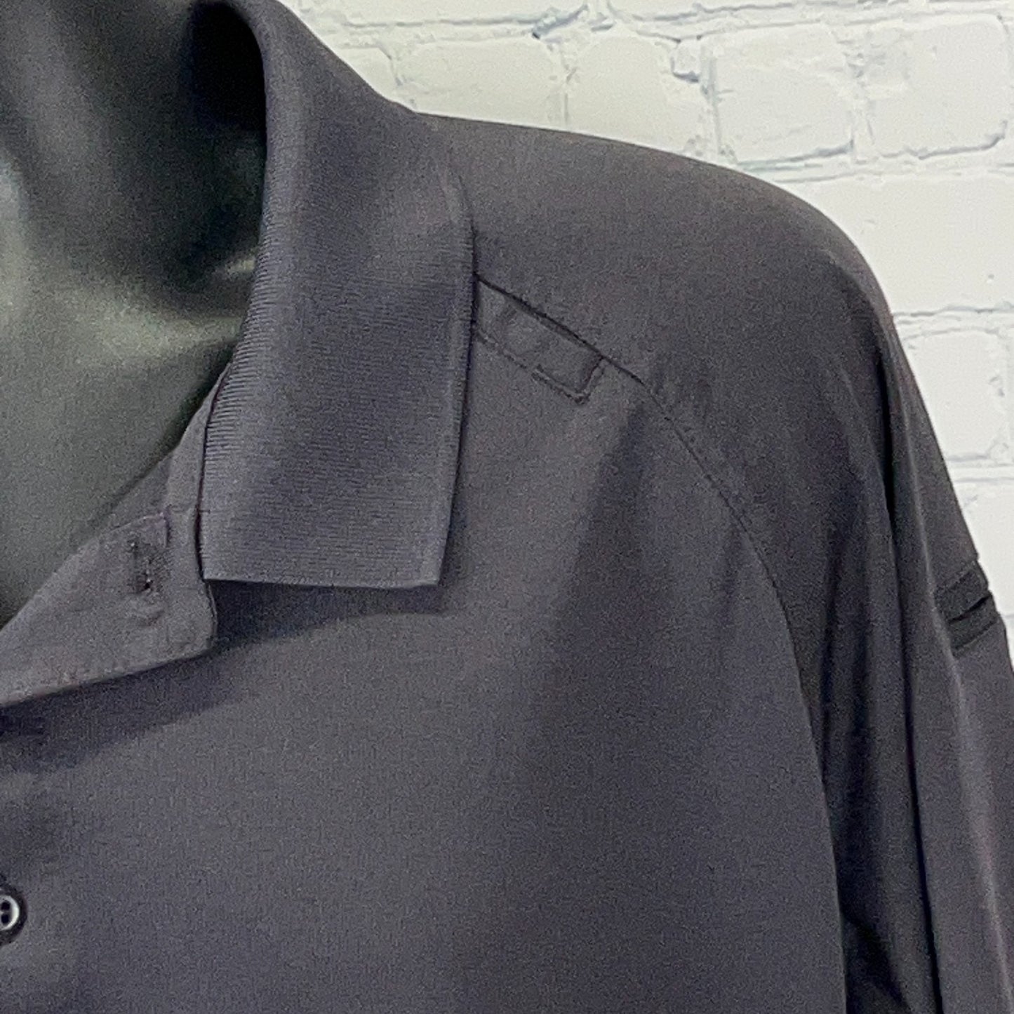 5.11 Tactical Polo Shirt 511 Short Sleeve Pen Pockets Gray Mens XL X-Large
