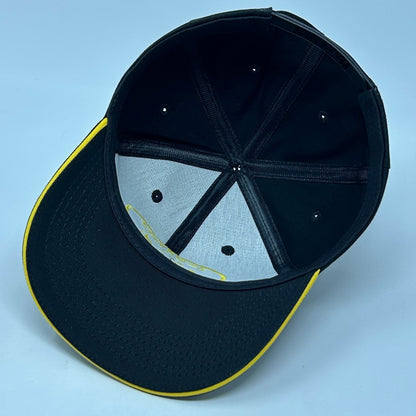 Vintage 90s Engineers IUOE Local 139 Hat Baseball Cap Wisconsin Snapback Black