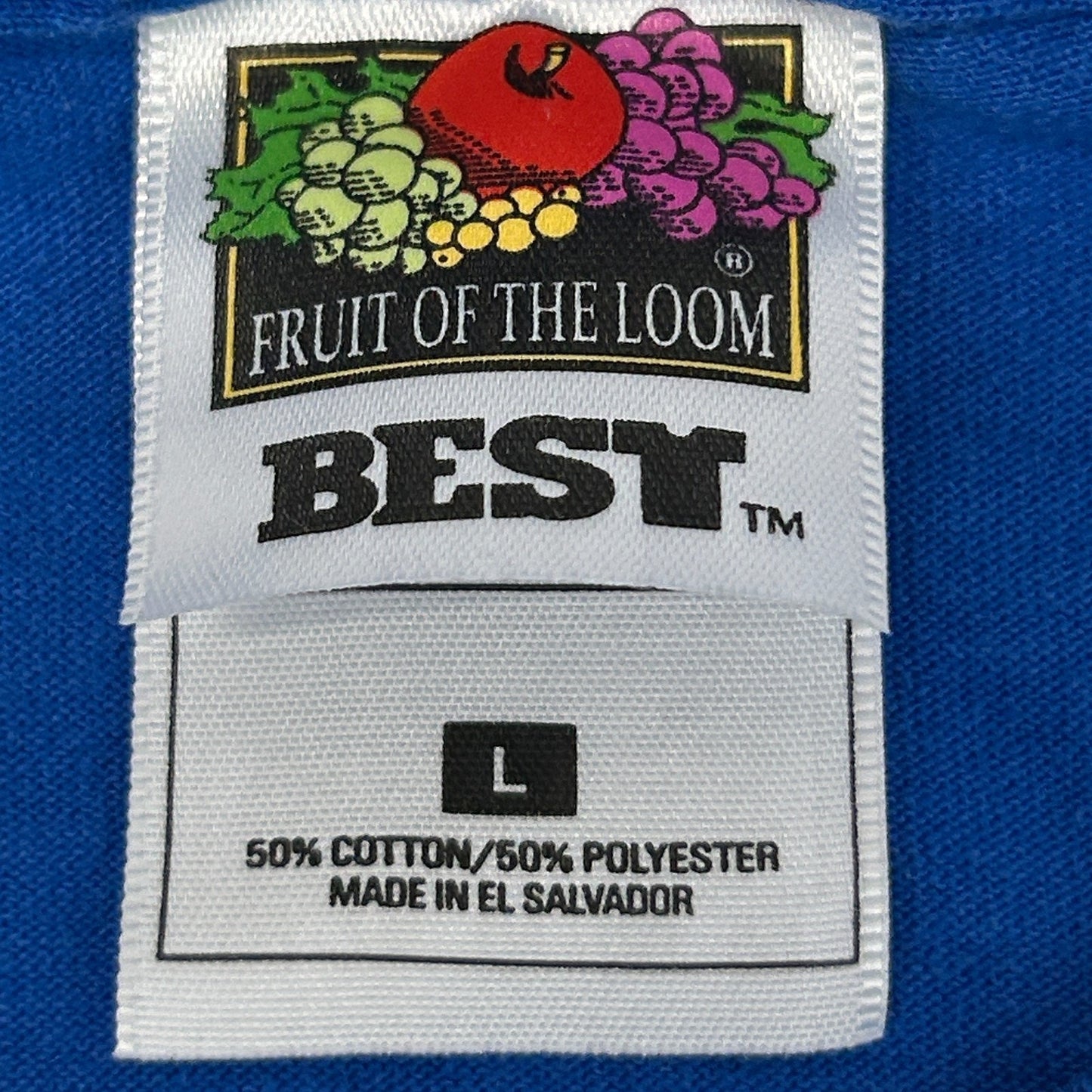 Vintage Y2Ks 2000 Ricks College Homecoming 5K T Shirt BYU Idaho Blue Tee L Large