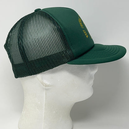 Vintage West Central Two Cylinder Club Trucker Hat Baseball Cap Green Snapback