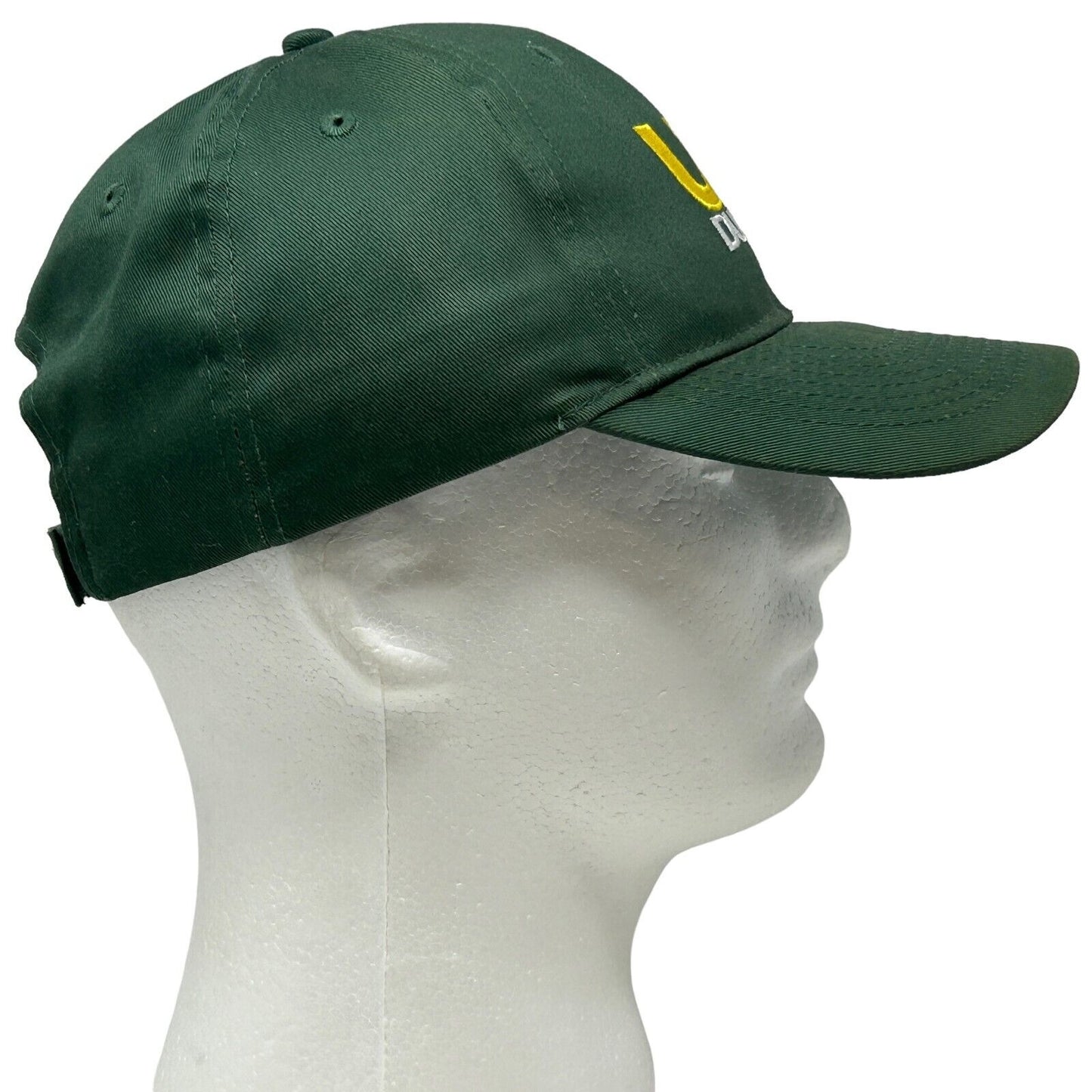 University of Oregon Ducks Baseball Hat Cap UO NCAA College Green Otto Strapback