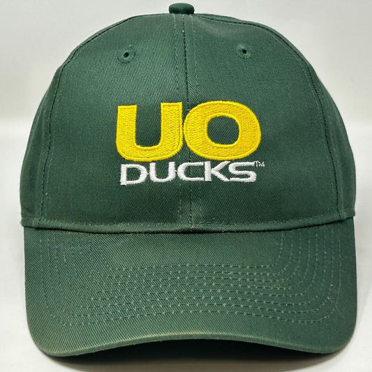 University of Oregon Ducks Hat Baseball Cap UO NCAA College Green Otto Strapback