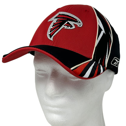 Reebok Atlanta Falcons Red Cap with Logo Embroidery, Adjustable Size, Side View