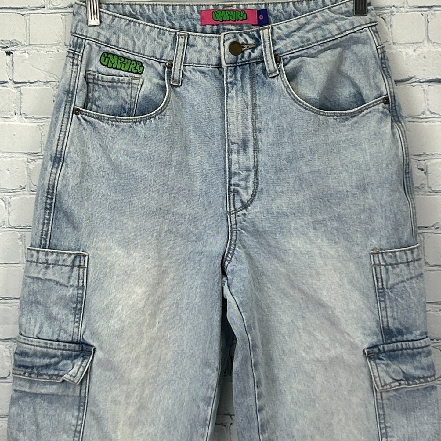 Empyre Tori Cargo Jeans Streetwear Skater Skateboarding Denim Womens Size 0