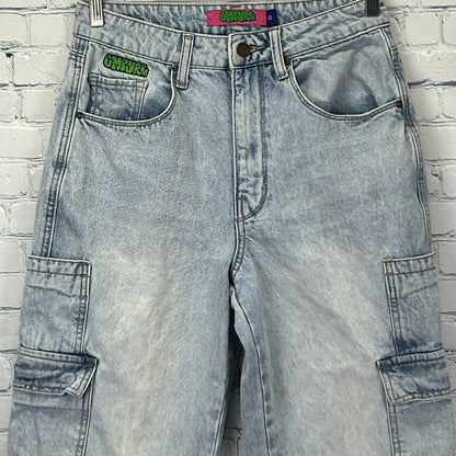Empyre Tori Cargo Jeans Streetwear Skater Skateboarding Denim Womens Size 0