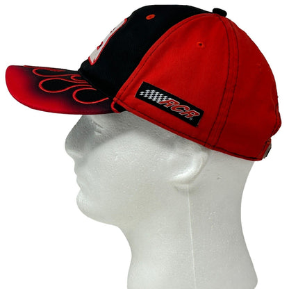 Dale Earnhardt 3 Flames Hat NASCAR RCR Richard Childress Racing Red Baseball Cap