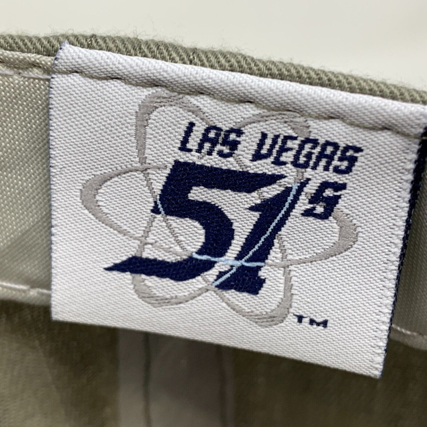 Gorra de béisbol Strapback de Las Vegas 51s AAA Minor League Aviators Dodgers Tan Hat