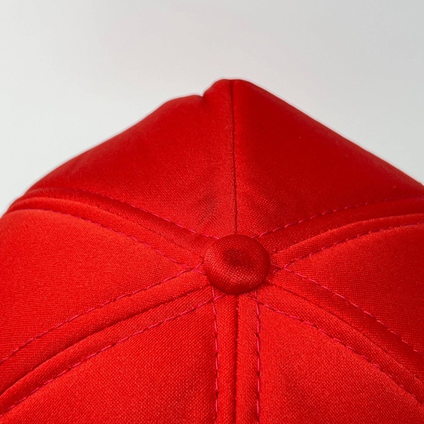 Vintage 80s Stevenson Trucking Trucker Hat Baseball Cap Vandalia MO Snapback Red