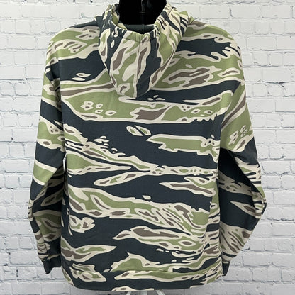 Metalhead Outdoors Hoodie Unisex L Large Green Camouflage Hunting Hunter Fishing