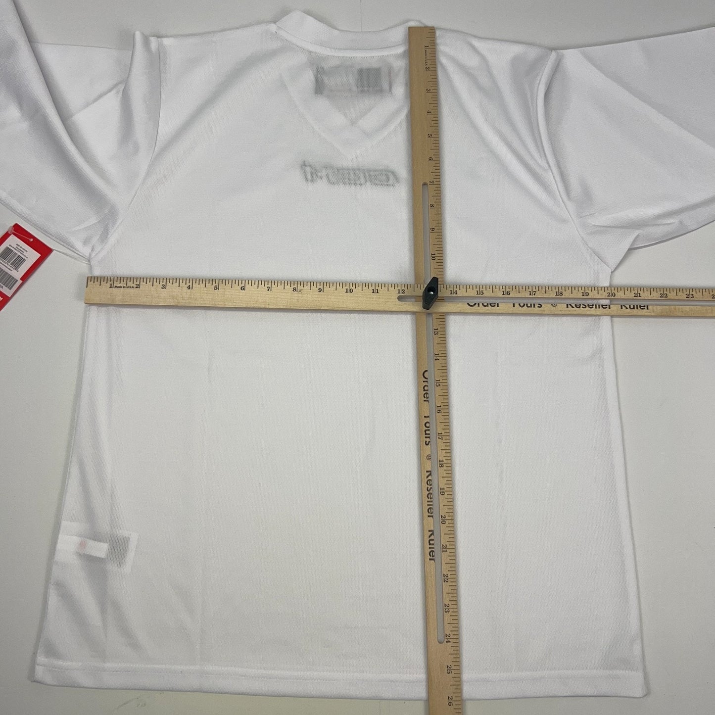 CCM Quicklite 5000 Junior Practice Hockey Jersey Shirt S-M Small-Medium White