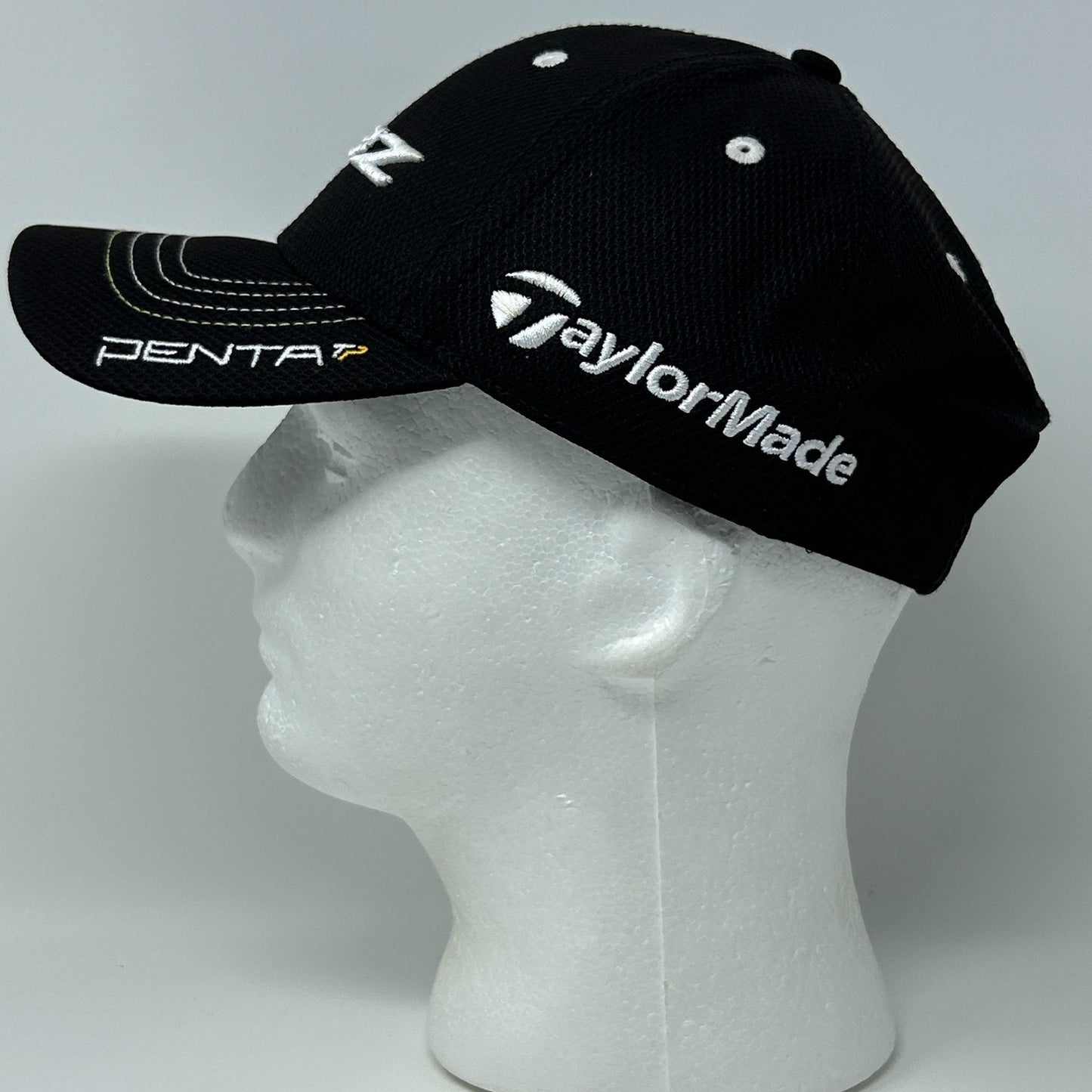 TaylorMade RBZ Penta TP Hat Baseball Cap Golf Golfer Golfing Black Strapback