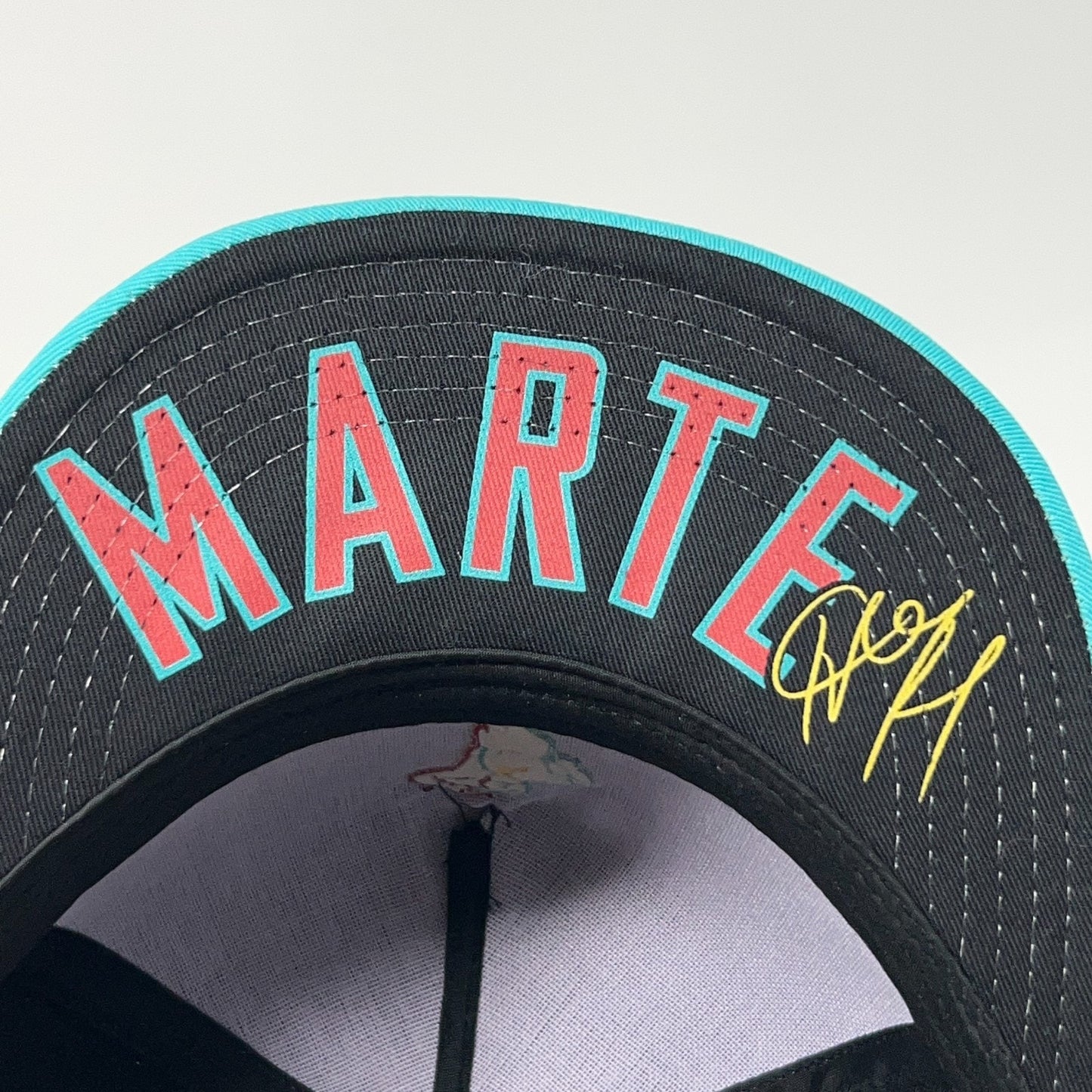 Arizona Diamondbacks Ketel Marte Hat Baseball Cap SGA MLB Snapback Blue 5 Panel