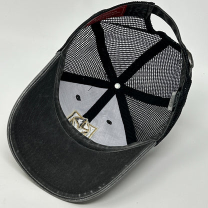 Las Vegas Golden Knights Trucker Hat Baseball Cap American Needle Strapback Gray