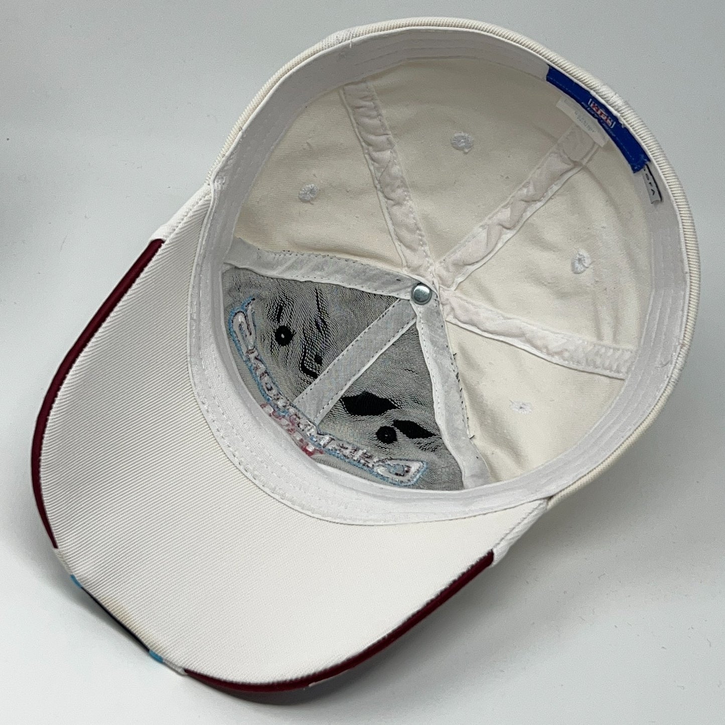 New York Giants Super Bowl XLII Hat Baseball Cap Reebok White Flex Fitted OSFA