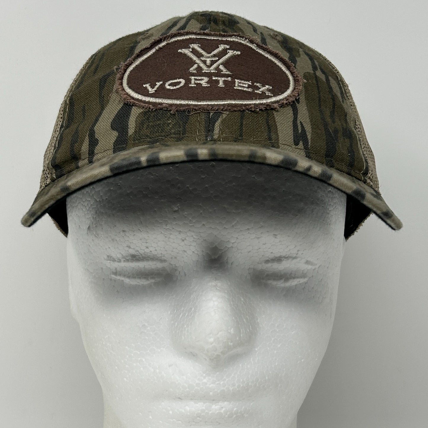 Vortex Optics Trucker Hat Baseball Cap Camouflage Hunting Hunter Snapback Beige