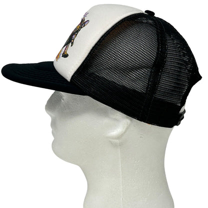 Supercross Tour Vintage 80s Trucker Hat Biker Black Mesh Snapback Baseball Cap